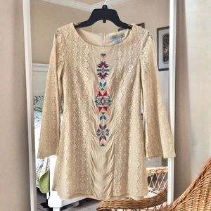 Flying Tomato | Boho Style Lace Tribal Dress